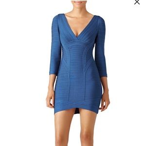 Gorgeous Herve Leger V-Neck Bandage Dress NWT!